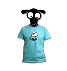 t -shirt goldenboard blue sheep